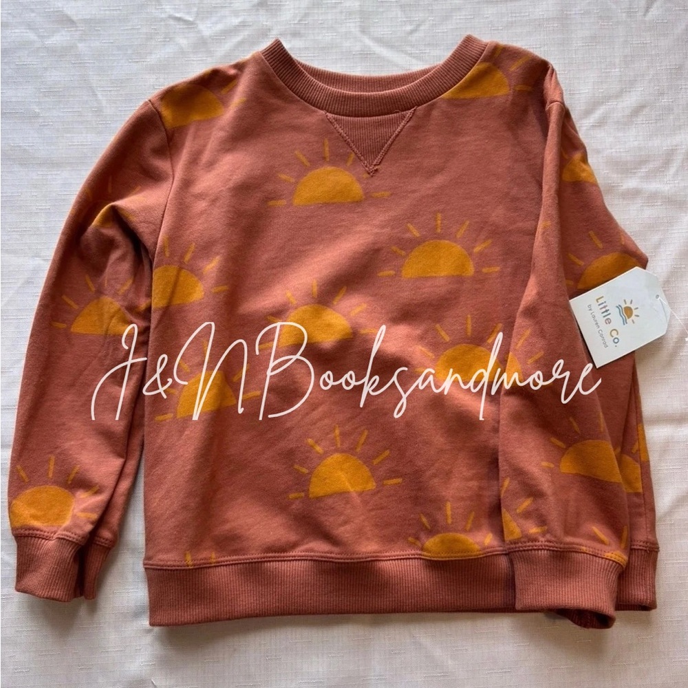 NWT Toddler Little Co. By Lauren Conrad Organic Cotton Sweatshirt Size 4T